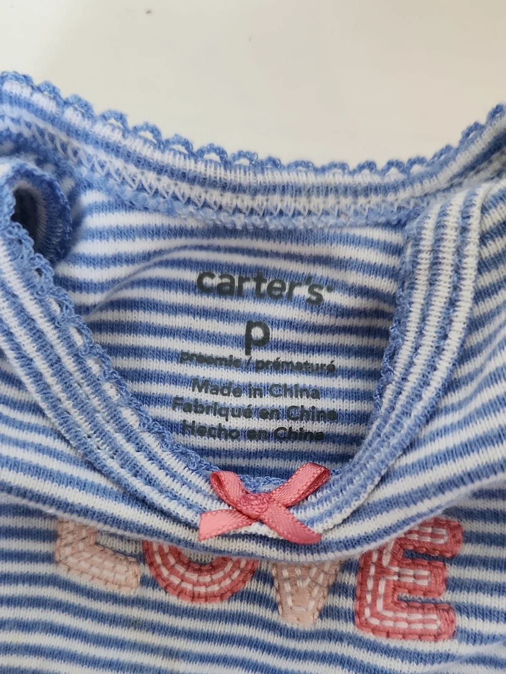 CARTER'S PETITE BABY GIRL CLOTHES